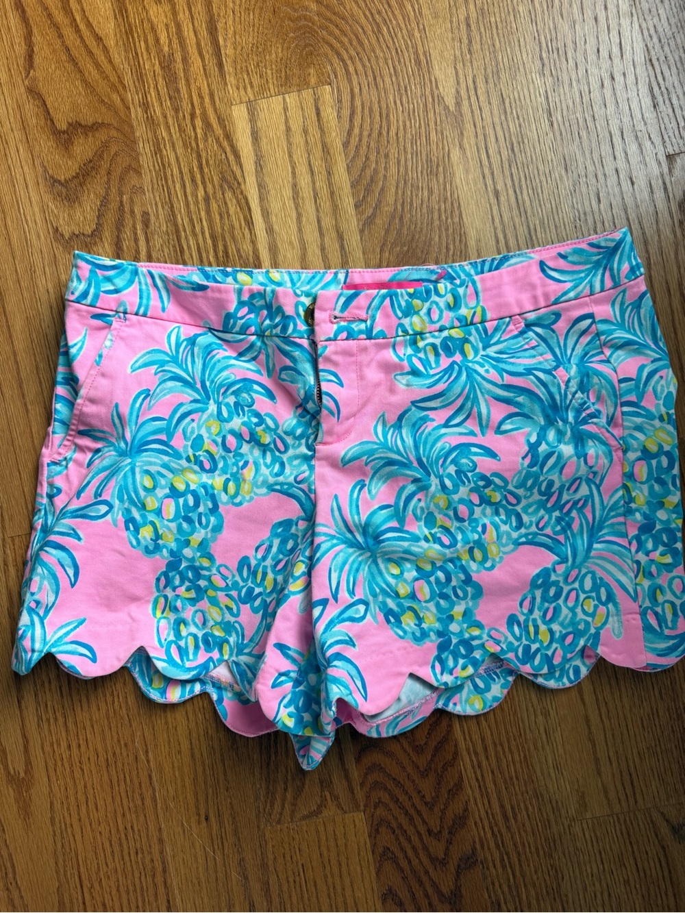 Lilly Pulitzer Women’s Stretch Buttercup Shorts Pelican Pink Beat Size 10